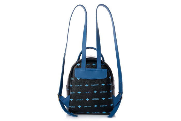 Lucky Bees 338 Mochila Negro y Azul